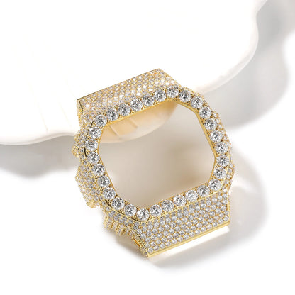 Round Stone Watch Bezel Compatible with DW5600