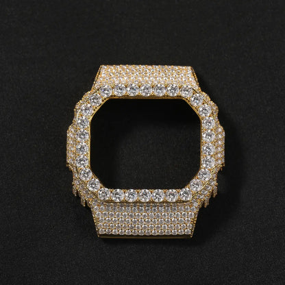 Round Stone Watch Bezel Compatible with DW5600