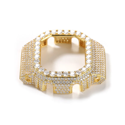 Round Stone Watch Bezel Compatible with DW5600