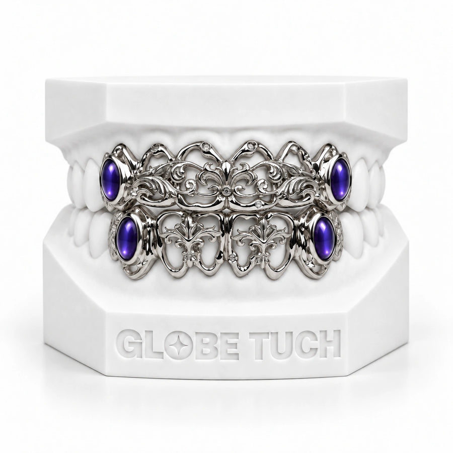 Royal Gothic Gemstone Custom Grillz