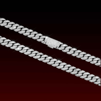10MM Iced Out Cuban Chain