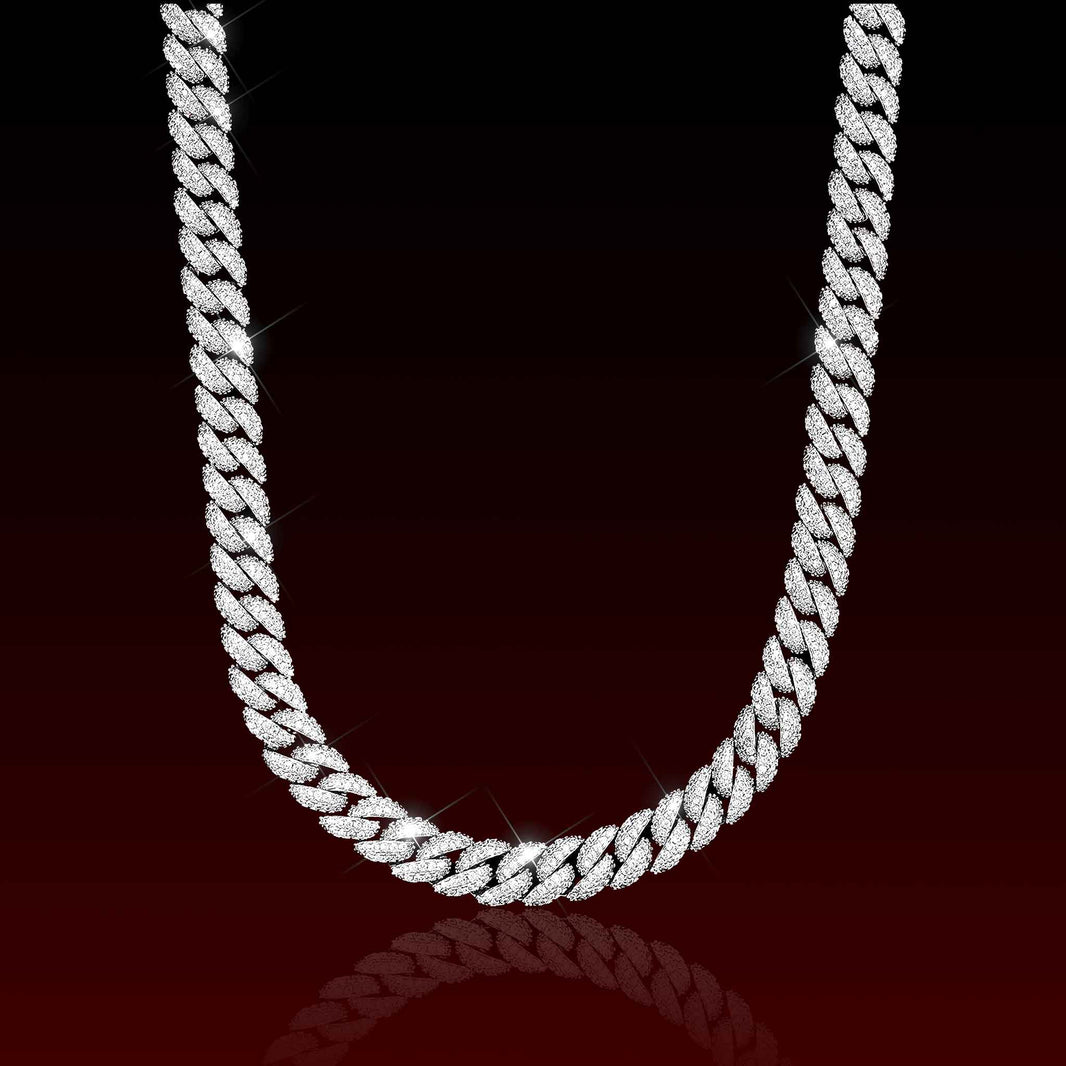 10MM Iced Out Cuban Chain