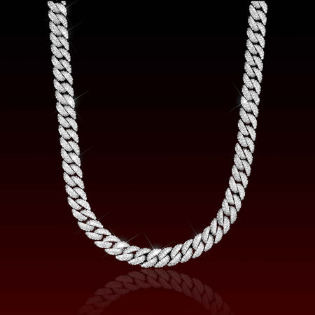10MM Iced Out Cuban Chain