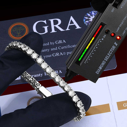 S925 Moissanite Tennis Bracelet