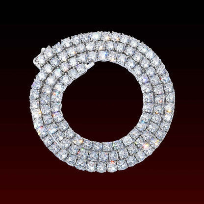 S925 Moissanite Tennis Chain
