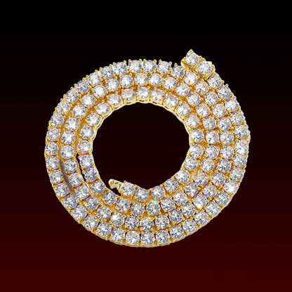 S925 Moissanite Tennis Chain