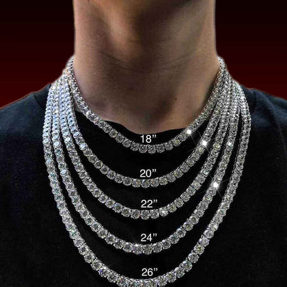S925 Moissanite Tennis Chain