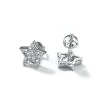 S925 Star Cluster Stud Earrings