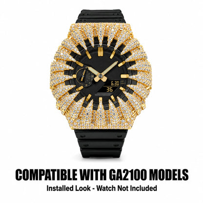 Spike Crown Watch Bezel Compatible with GA2100