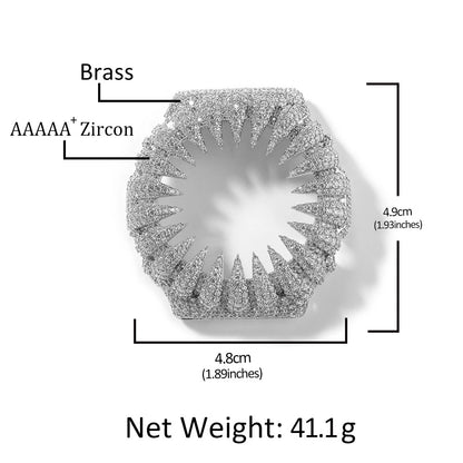 Spike Crown Watch Bezel Compatible with GA2100