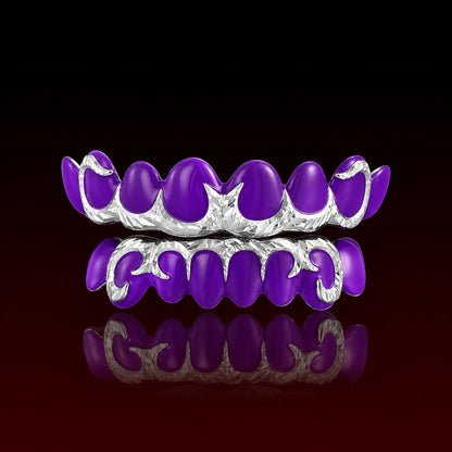 Spike Design Enamel Custom Grillz