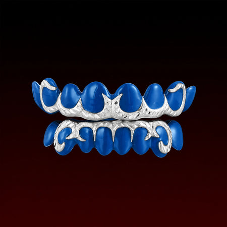Spike Design Enamel Custom Grillz