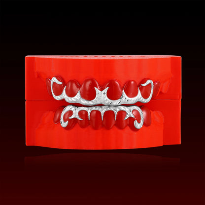 Spike Design Enamel Custom Grillz