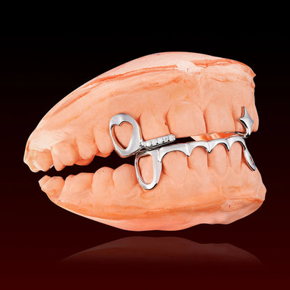 Star Open Face Fang Custom Grillz