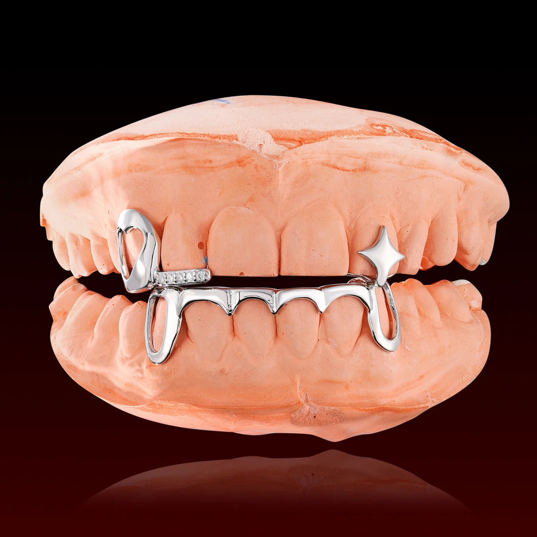 Star Open Face Fang Custom Grillz