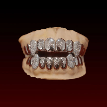 Starburst Design Custom Grillz