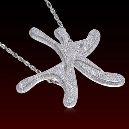Street Drip Iced Out Pendant