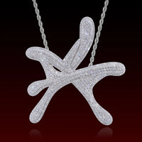 Street Drip Iced Out Pendant