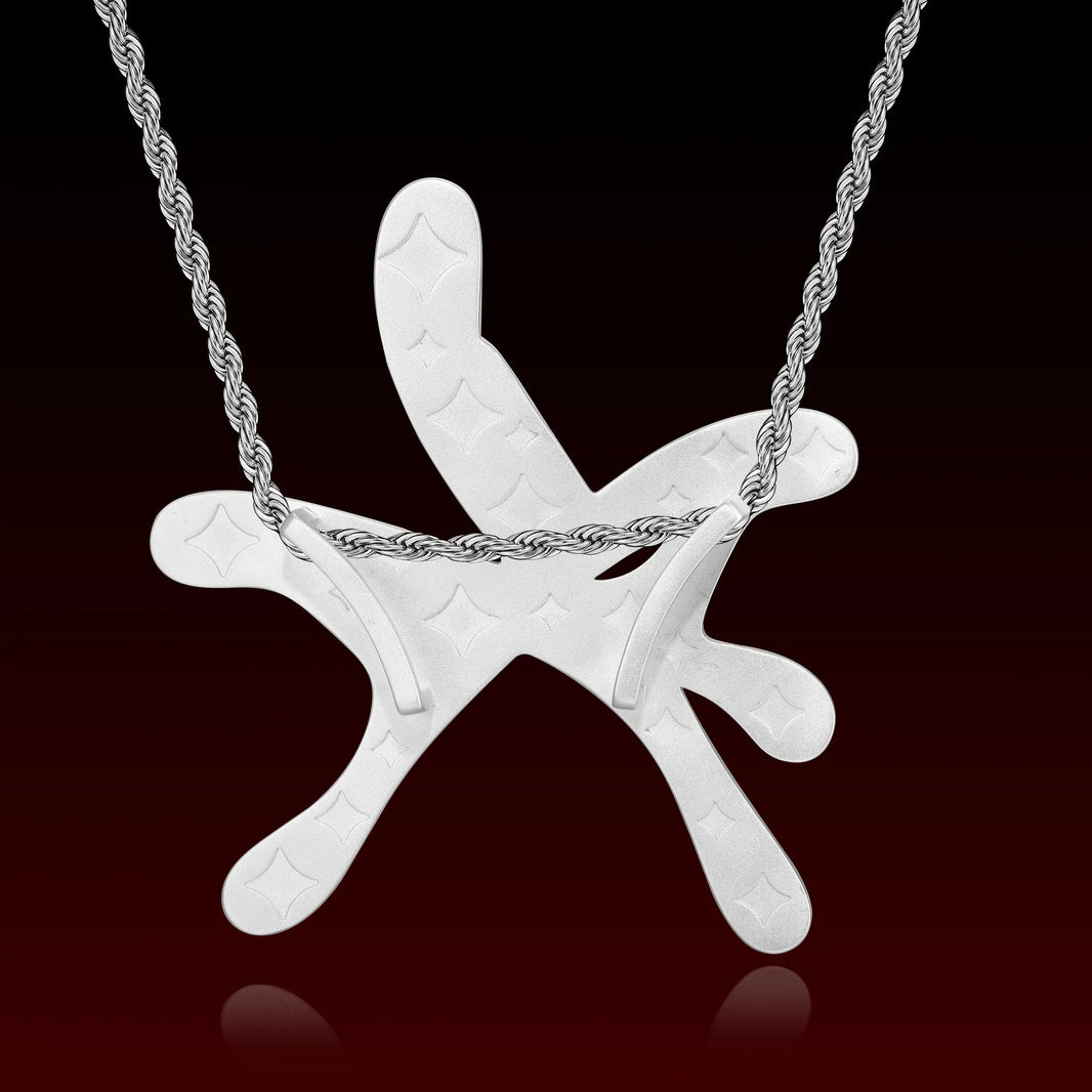 Street Drip Iced Out Pendant