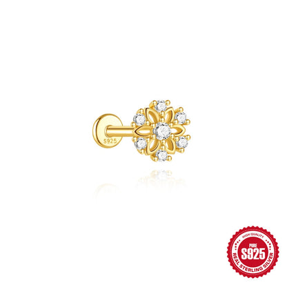 Sun Series Flat Back Stud