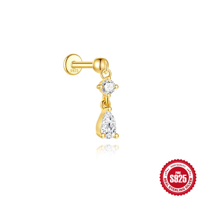 Sun Series Flat Back Stud