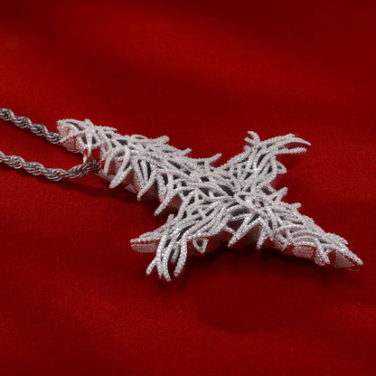 Upside Down Antagonist Cross Pendant