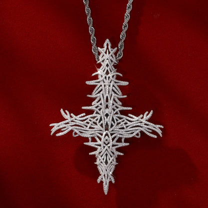 Upside Down Antagonist Cross Pendant