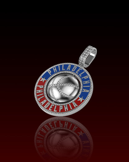 Philly Gear 3D Rotating Pendant