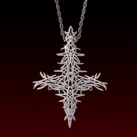 Upside Down Antagonist Cross Pendant