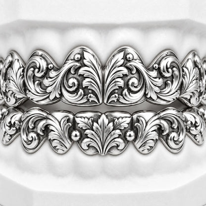 Vintage Engraved Custom Grillz-First Drop