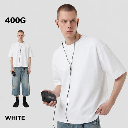 400G Heavyweight Oversized Streetwear T-Shirt