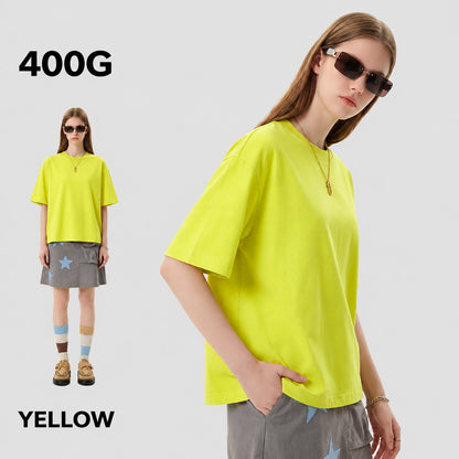 400G Heavyweight Oversized Streetwear T-Shirt