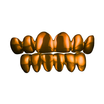 Color Plated Polished Custom Grillz