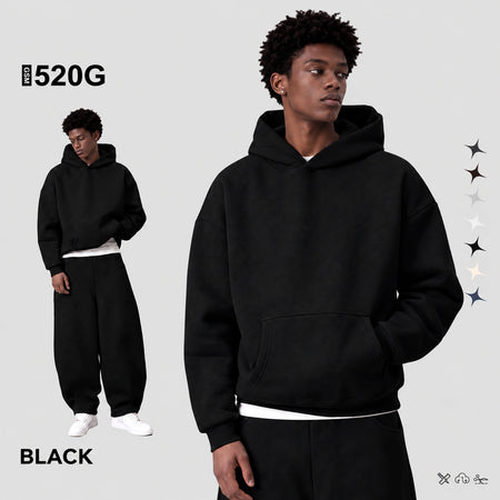 Embroidered Heavyweight Custom Graphic Hoodie