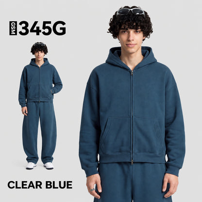 Oversized Zip-Up Hoodie