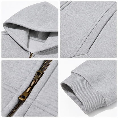 Oversized Zip-Up Hoodie