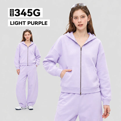 Oversized Zip-Up Hoodie