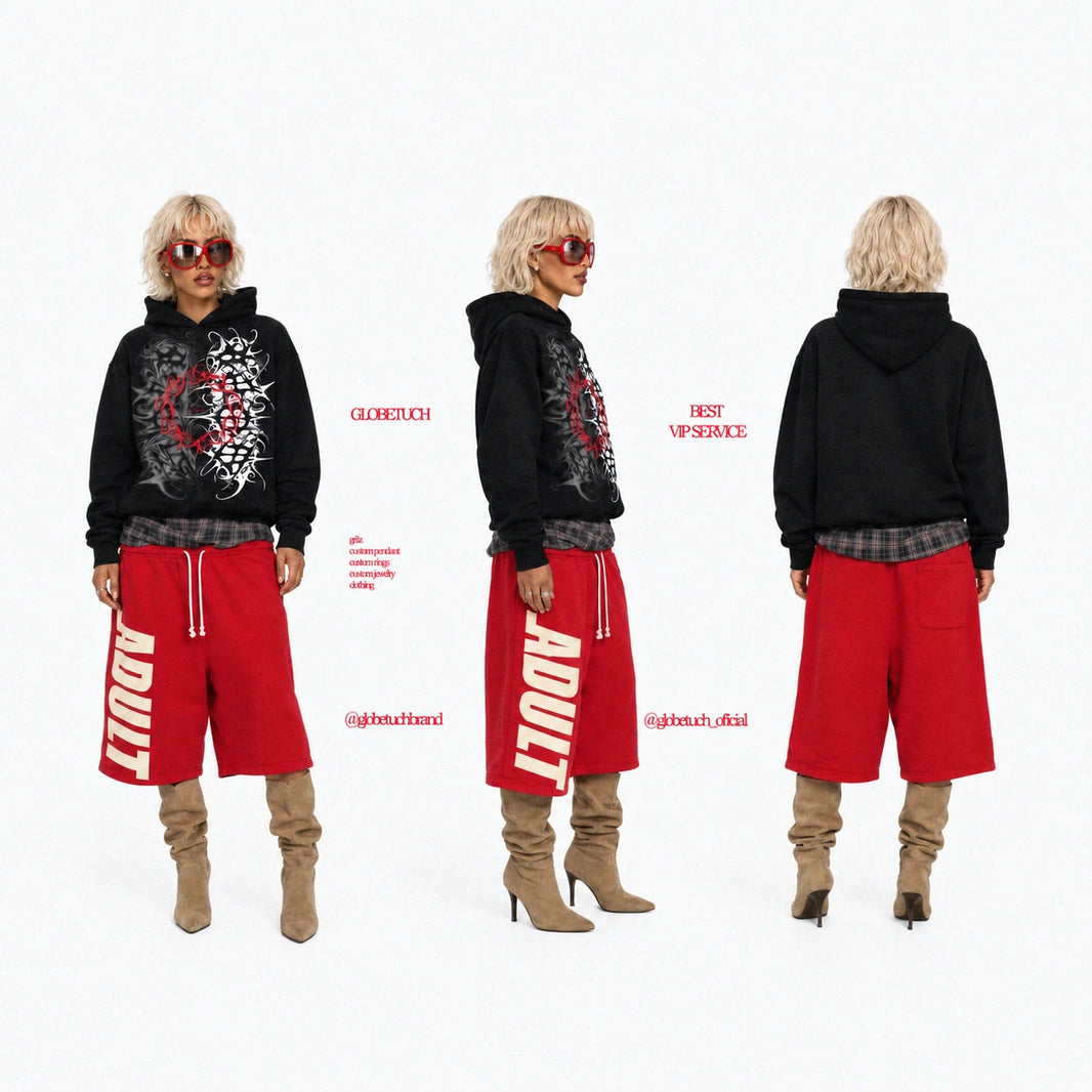 Heavyweight Oversized Custom Graphic Hoodie