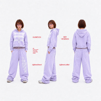 Oversized Zip-Up Hoodie