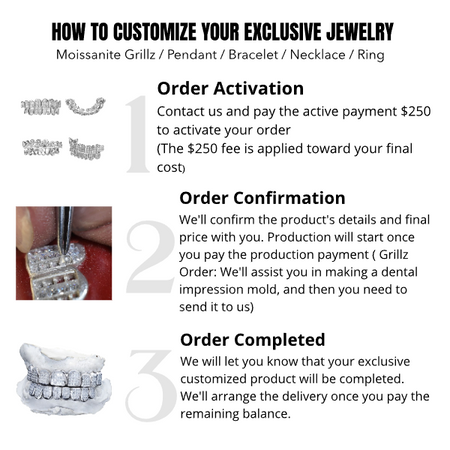 Custom Grillz Deposit Payment