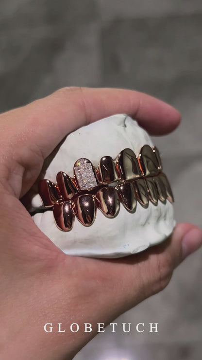 Invisible Set Fang Polished Custom Grillz
