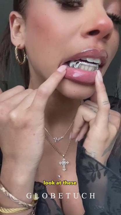 Opal Letter Designer Collaboration Custom Grillz