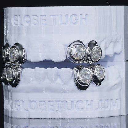 Solitaire Moissanite Custom Grillz