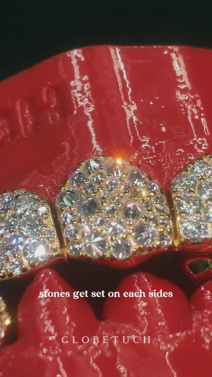 Galaxy Set Fang Custom Moissanite Grillz