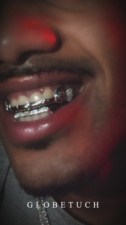 Bar With Fangs Custom Grillz