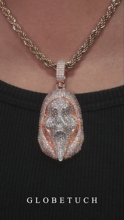 Screaming Reaper Iced Out Pendant