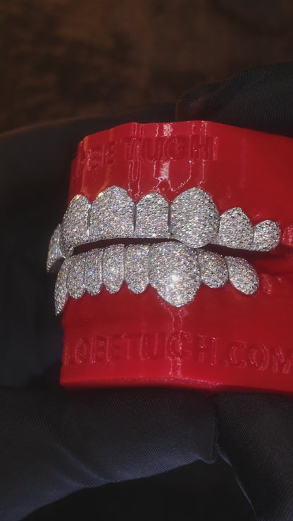 Vampire Fangs Custom Moissanite Grillz