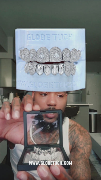 Letter Designer Collaboration Custom Moissanite Grillz