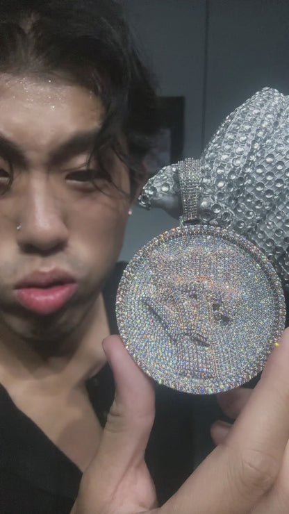 Lucky 777 Iced Out Pendant