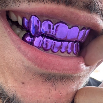 Color Plated Polished Custom Grillz